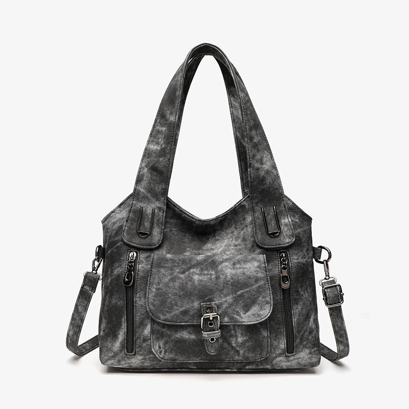 Vintage Women’s Tote Bag – Durable Large Capacity Shoulder Purse