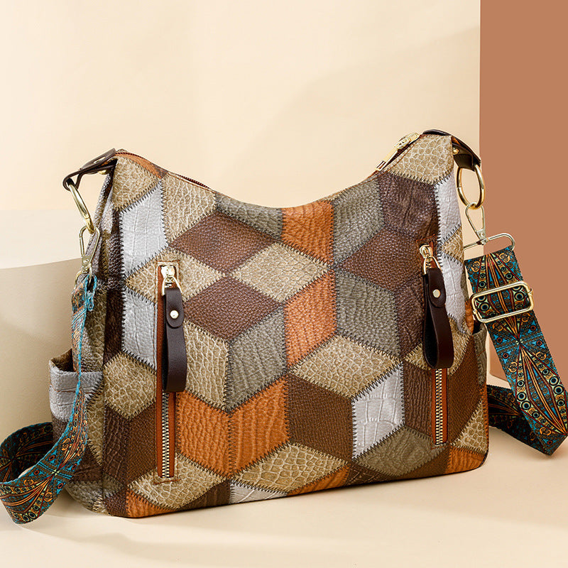 Women’s Quilted Tote Bag – Large Capacity Shoulder & Crossbody Purse