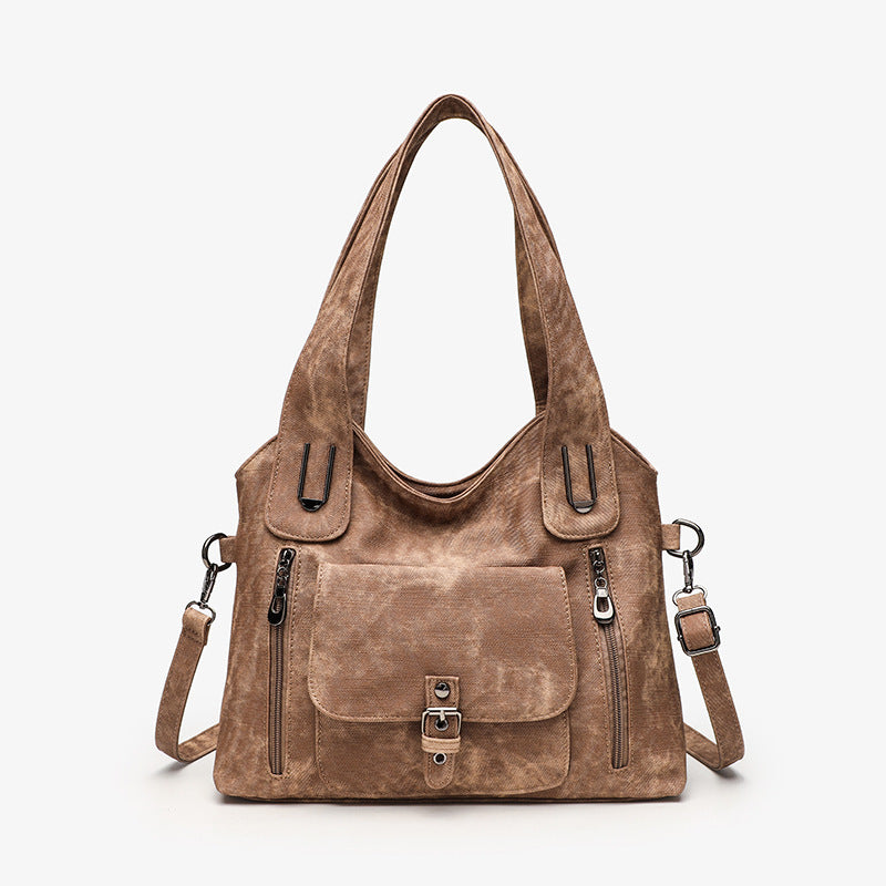 Vintage Women’s Tote Bag – Durable Large Capacity Shoulder Purse