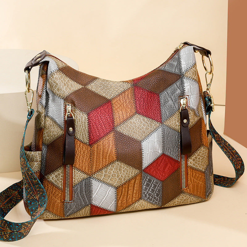 Women’s Quilted Tote Bag – Large Capacity Shoulder & Crossbody Purse