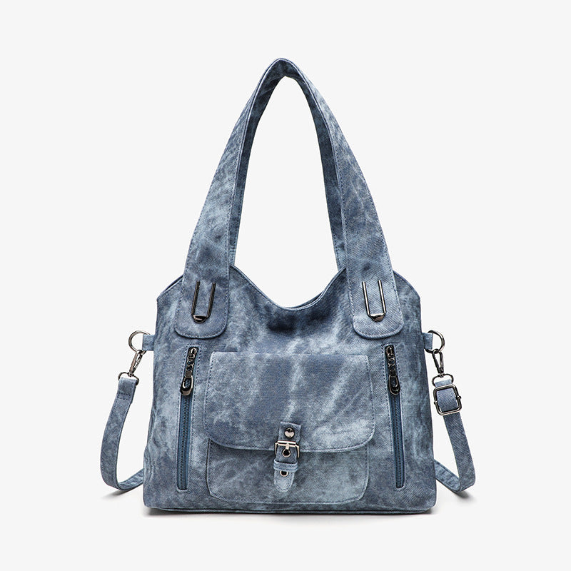 Vintage Women’s Tote Bag – Durable Large Capacity Shoulder Purse