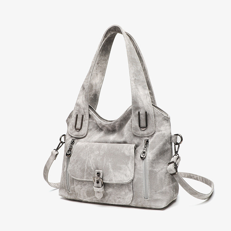 Vintage Women’s Tote Bag – Durable Large Capacity Shoulder Purse