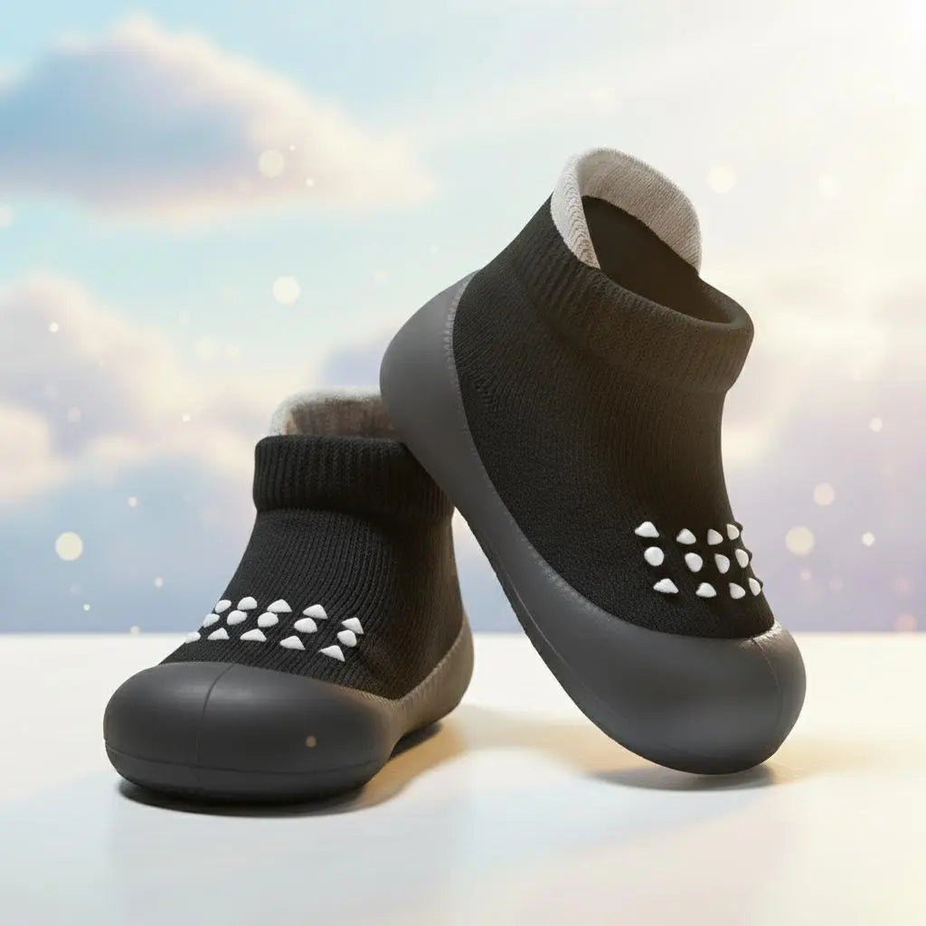 Baby & Toddler Sock Shoes – Breathable Lightweight Non-Slip Walking Shoes with Soft Sole