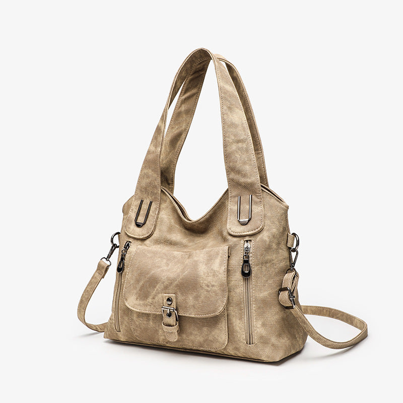 Vintage Women’s Tote Bag – Durable Large Capacity Shoulder Purse