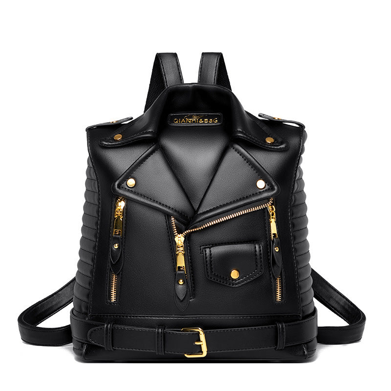 Women's Punk Jacket Backpack – Punk Style Meets Everyday Functionality
