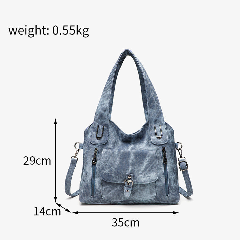 Vintage Women’s Tote Bag – Durable Large Capacity Shoulder Purse