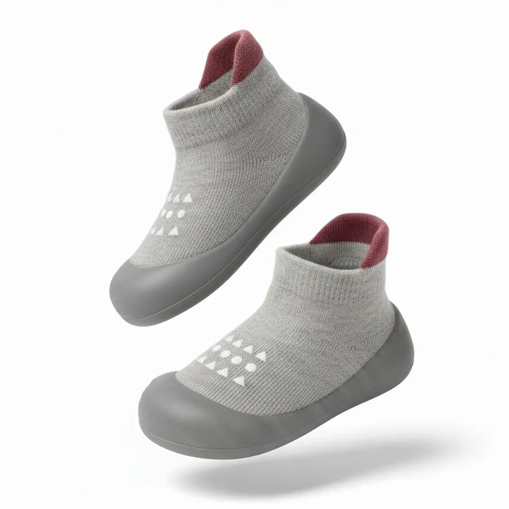 Baby & Toddler Sock Shoes – Breathable Lightweight Non-Slip Walking Shoes with Soft Sole