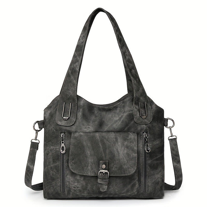 Women’s Large Capacity Handbag – Vintage Work & Travel Tote Bag