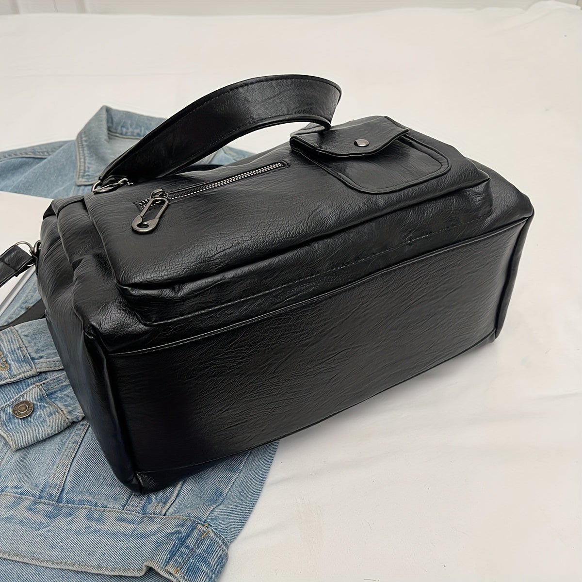 Vintage Large Capacity Travel Tote Bag – Elegant & Versatile for Everyday Use