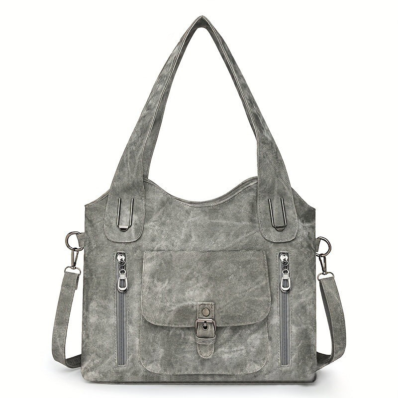 Women’s Large Capacity Handbag – Vintage Work & Travel Tote Bag