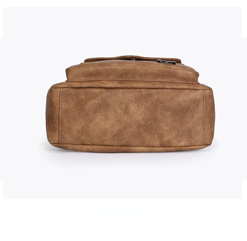 Vintage Crossbody Bag – Multi-Pocket Everyday Purse for Women