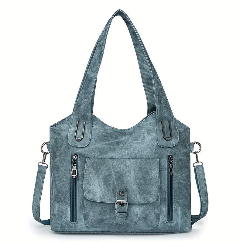 Women’s Large Capacity Handbag – Vintage Work & Travel Tote Bag