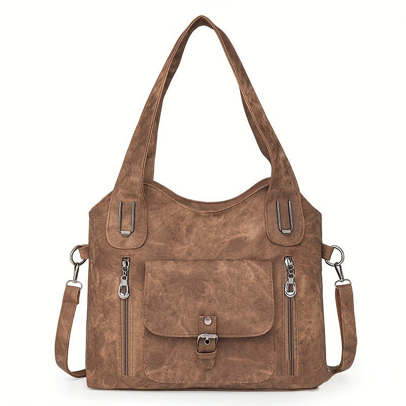 Women’s Large Capacity Handbag – Vintage Work & Travel Tote Bag