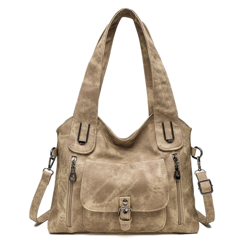 Women’s Large Capacity Handbag – Vintage Work & Travel Tote Bag