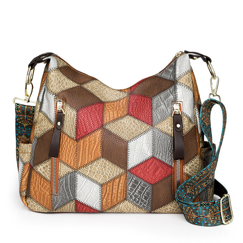 Women’s Quilted Tote Bag – Large Capacity Shoulder & Crossbody Purse