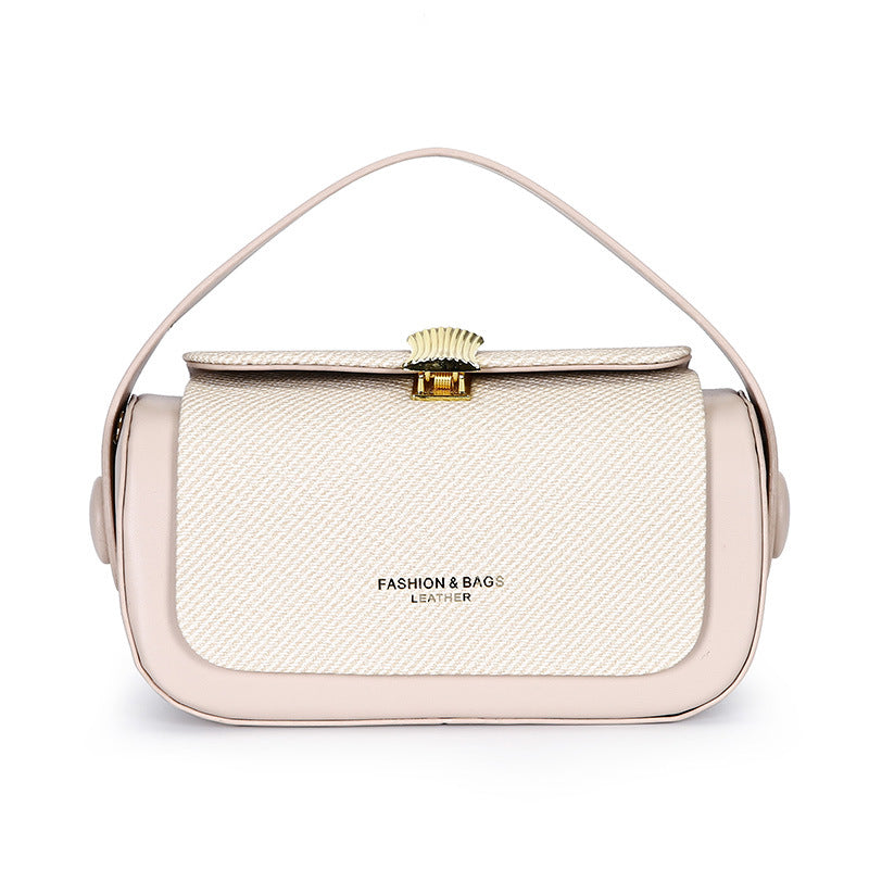 Women’s Elegant Handbag – Textured Shoulder & Crossbody Bag