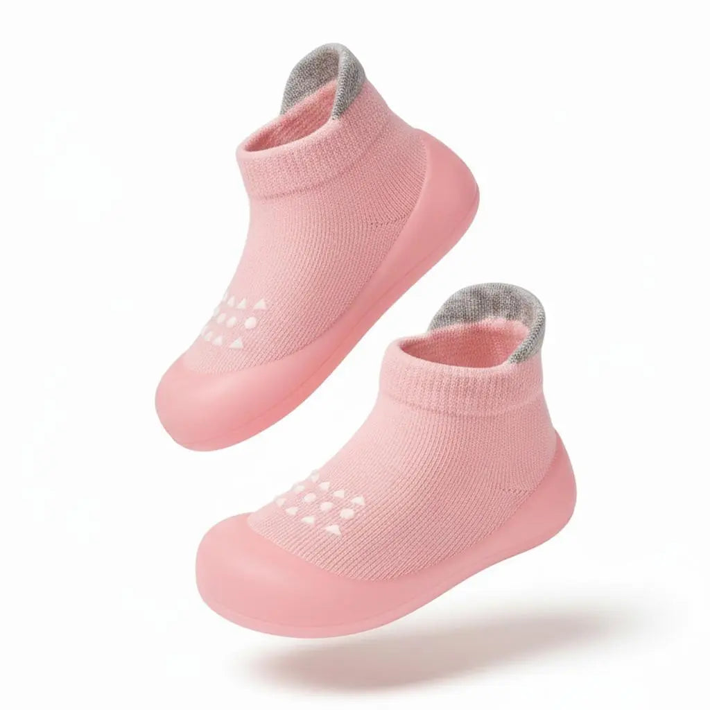 Baby & Toddler Sock Shoes – Breathable Lightweight Non-Slip Walking Shoes with Soft Sole